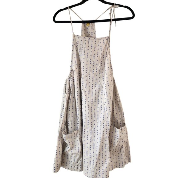 Free People Everlong Trapeze Mini Dress Cottagecore Boho Bohemian Women's M - Picture 2 of 6